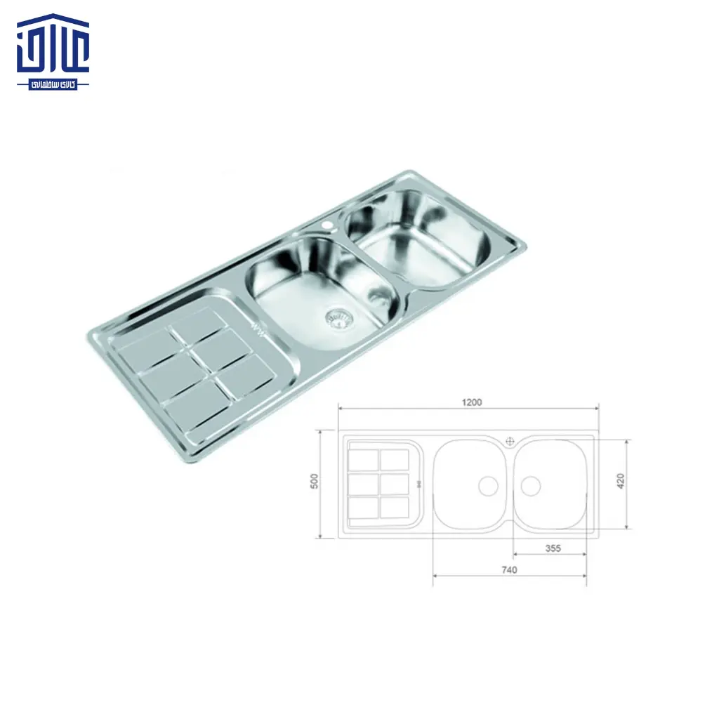 سینک50×120-توکار-A147-اخوان2.webp