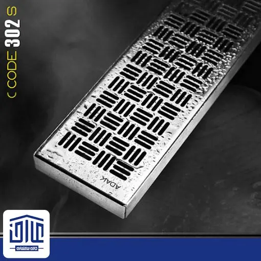 کفشور مدل 302Sخطی سوپاپ دار آداک، استیل، سایز 30*8*1/2