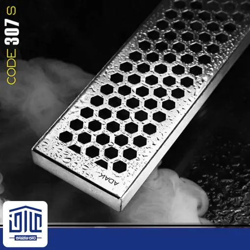 کفشور مدل 307S خطی سوپاپ دار آداک، استیل، سایز 30