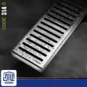 کفشور مدل 314S خطی سوپاپ دار آداک، استیل، سایز 30