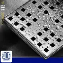 کفشور مدل 213S آداک، استیل، سایز 10*10