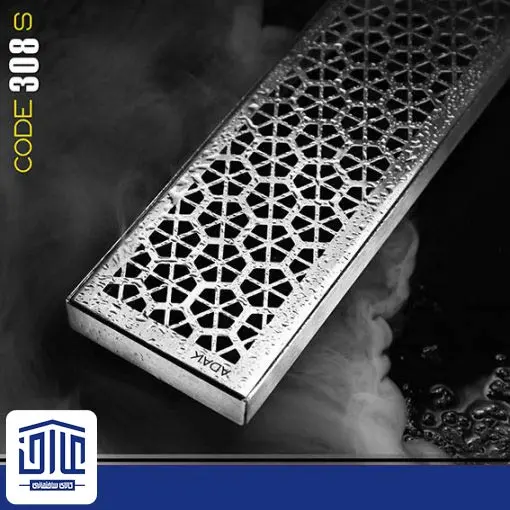 [142001077] کفشور مدل 308S خطی سوپاپ دار آداک، استیل، سایز 30 (رنگ سفید)