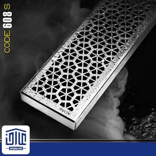 کفشور مدل 608S طولی آداک، استیل، سایز 60 سانتی متر