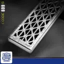 کفشور مدل 609S طولی آداک، استیل، سایز 60 سانتی متر