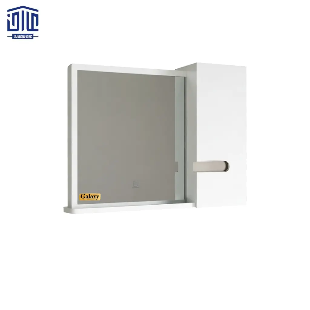 [149014014] آیینه کابین مدل 606 گالکسی (رنگ مشکی)