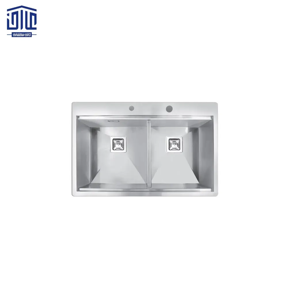 سینک باکسی دولگنه توکار 53*82.5 کد 333 اخوان