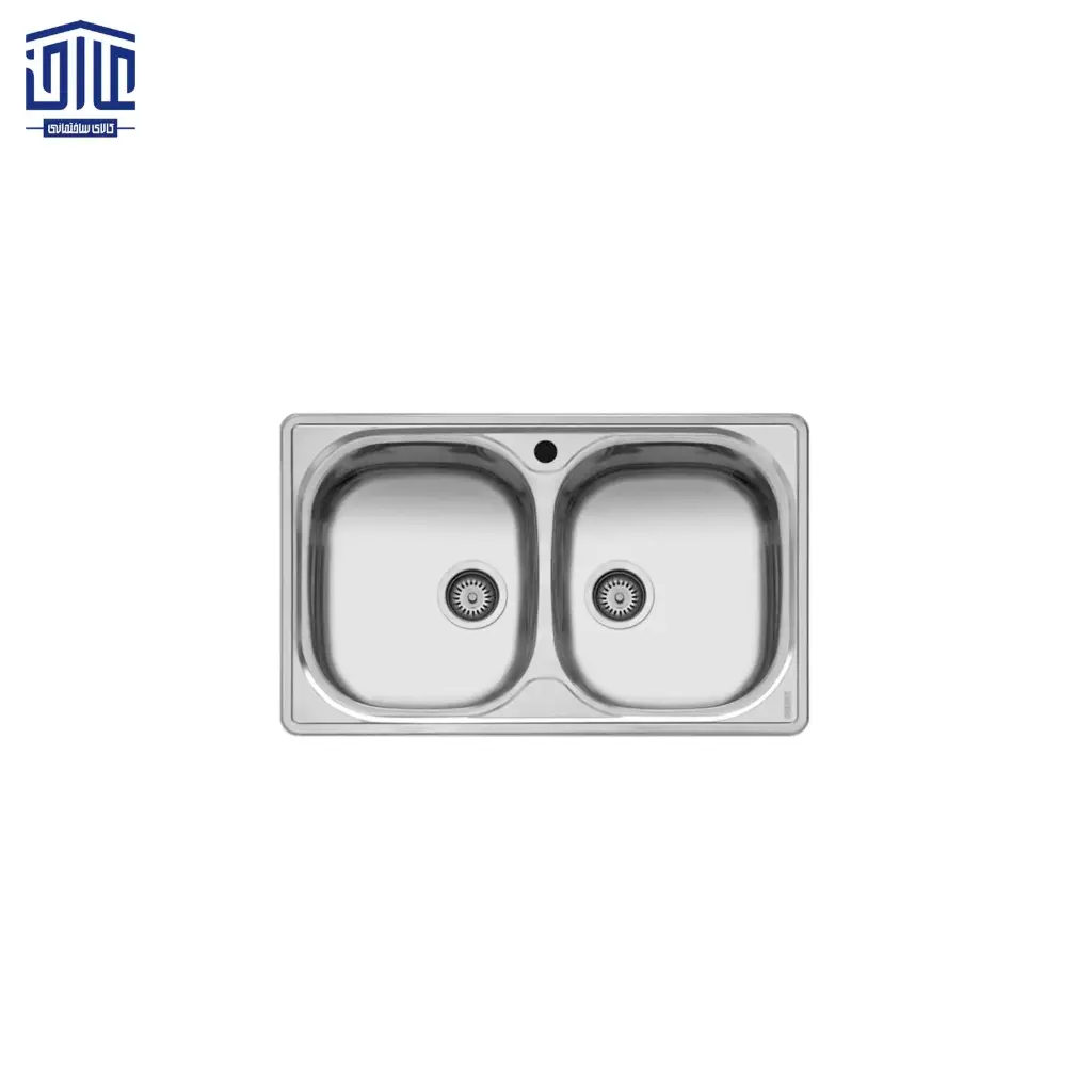 سینک 80x50 توکار 15 اخوان