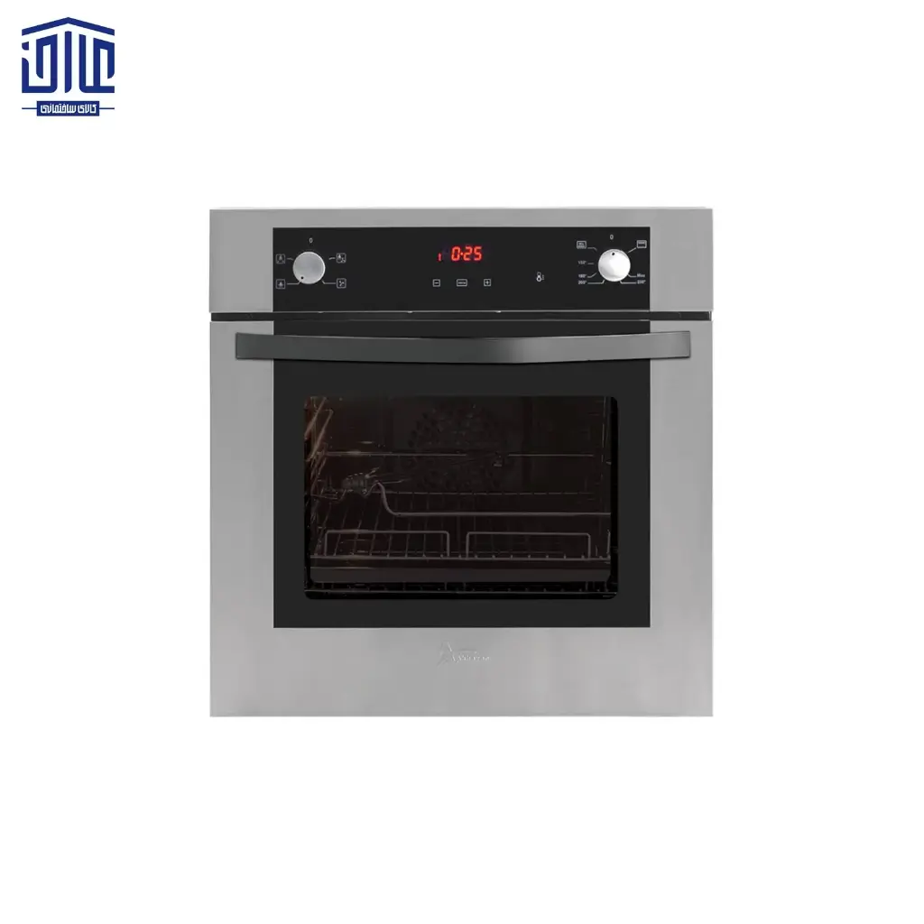 فر اخوان F24 شیشه استیل گاز و برق