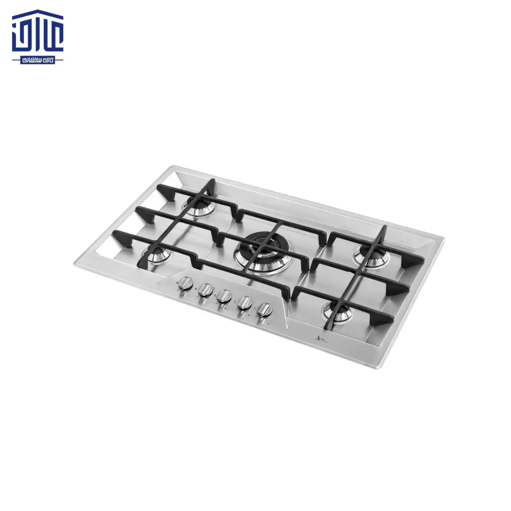[262003041] V22 گاز استیل 5 شعله اخوان