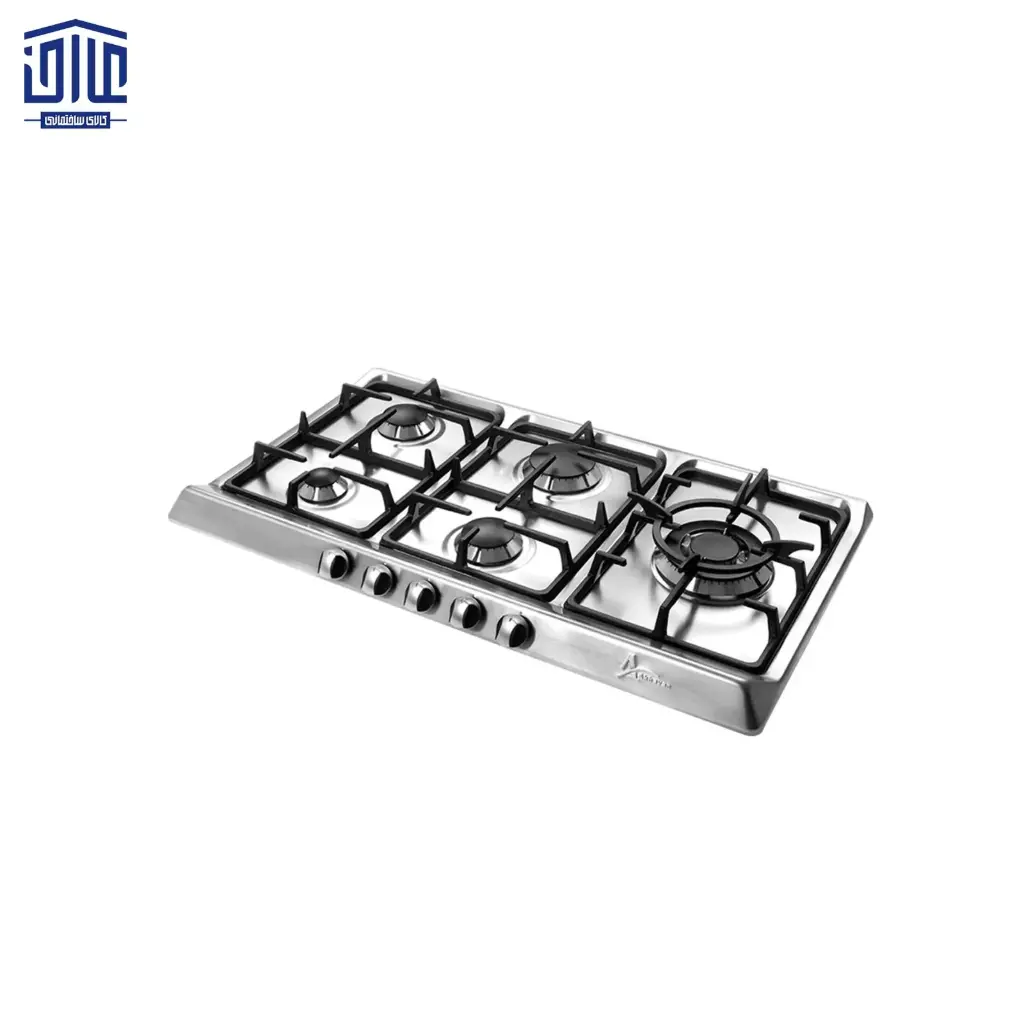 [262003039] V5 گاز استیل 5 شعله اخوان