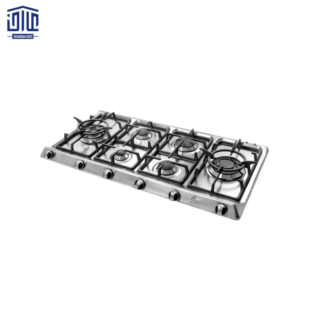 V2 گاز استیل 6 شعله اخوان