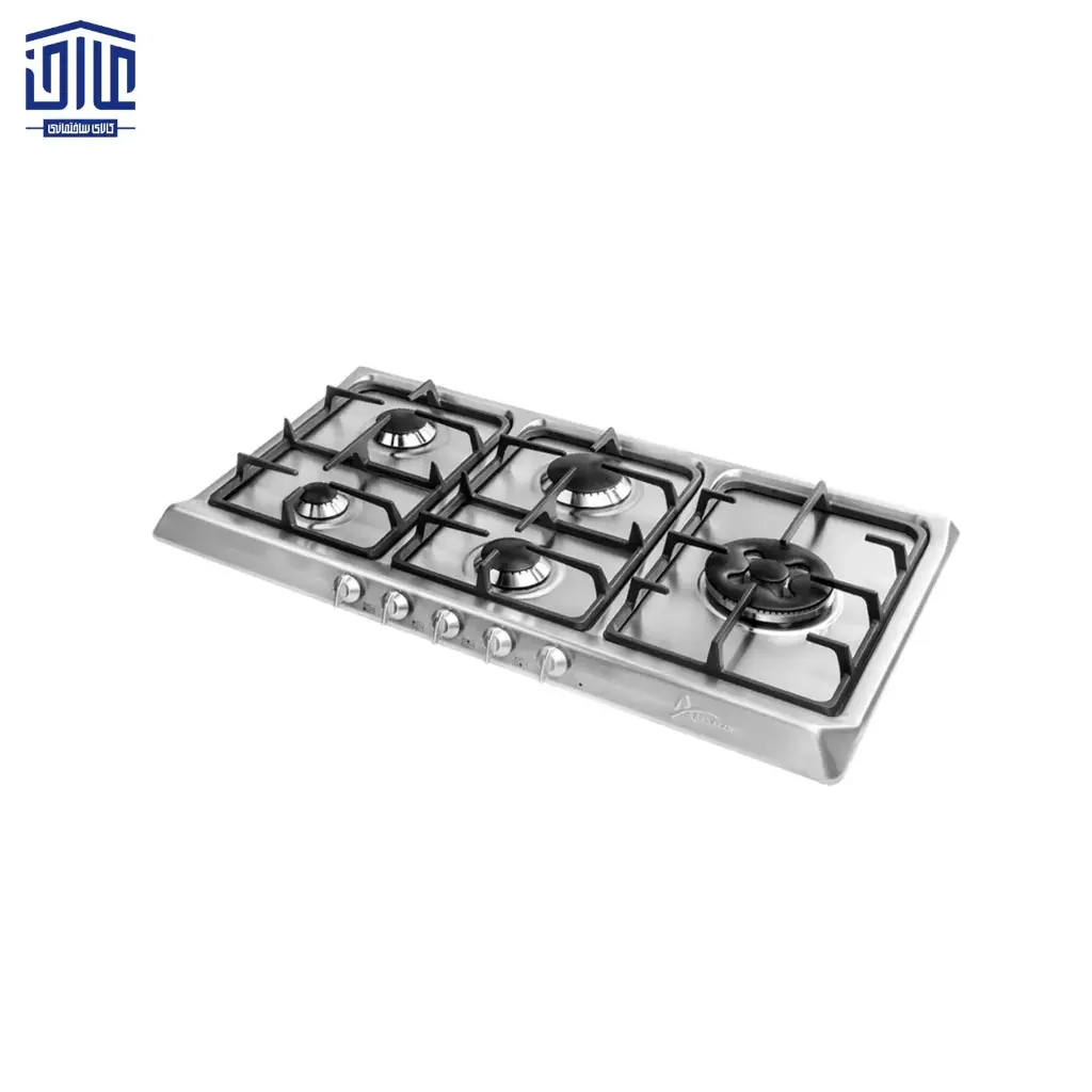 [262003016] V3 گاز استیل 5 شعله اخوان
