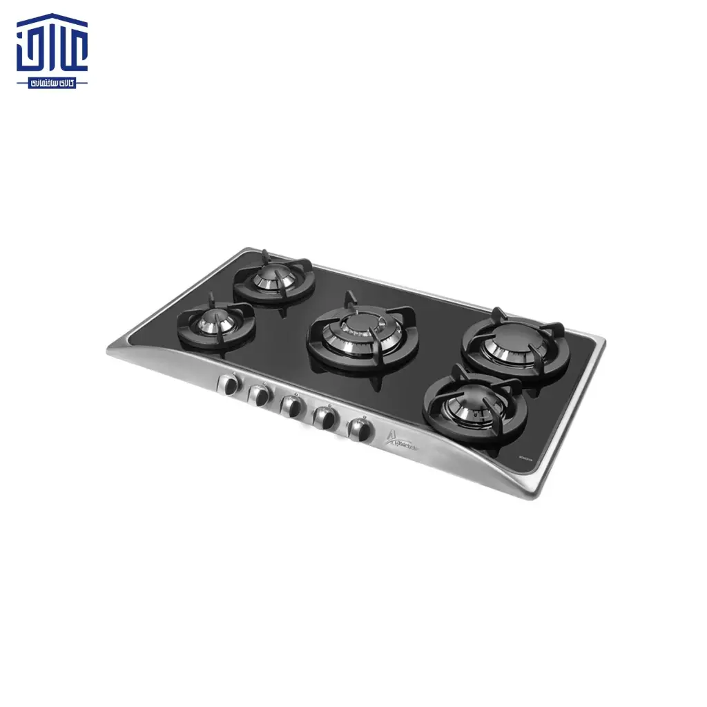 گاز شیشه ای 5 شعله V17 اخوان