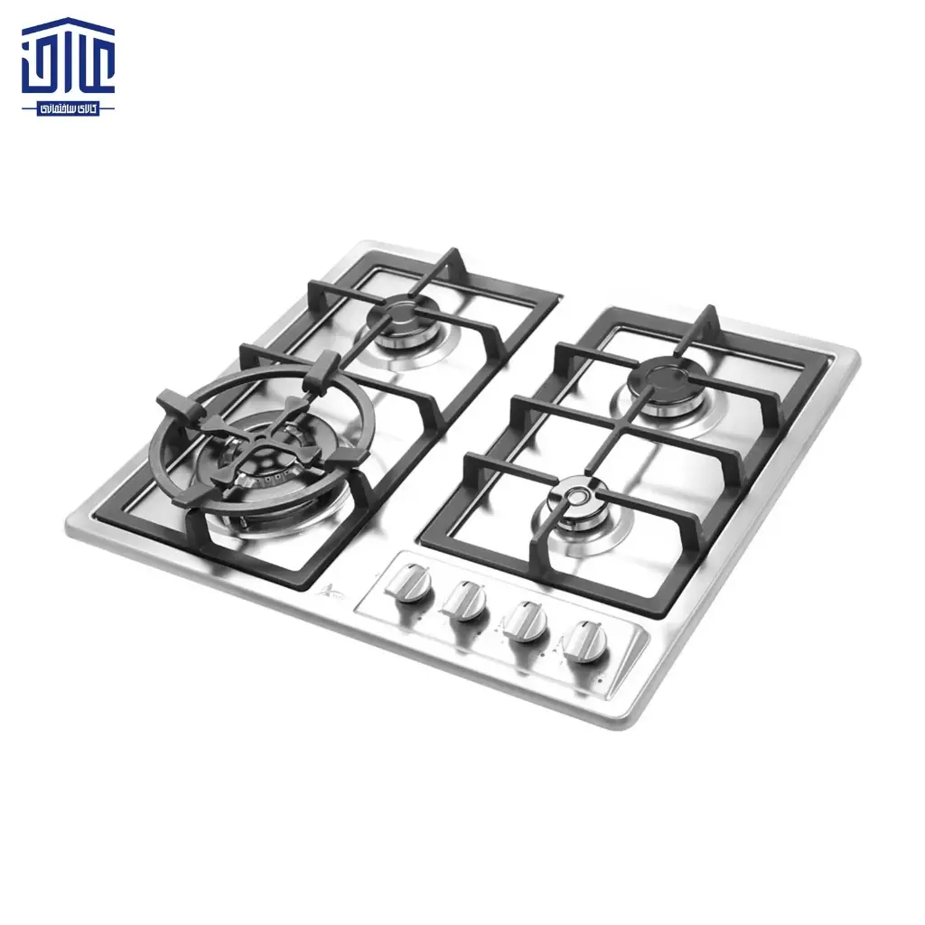 Gi143 گاز استیل 4 شعله اخوان