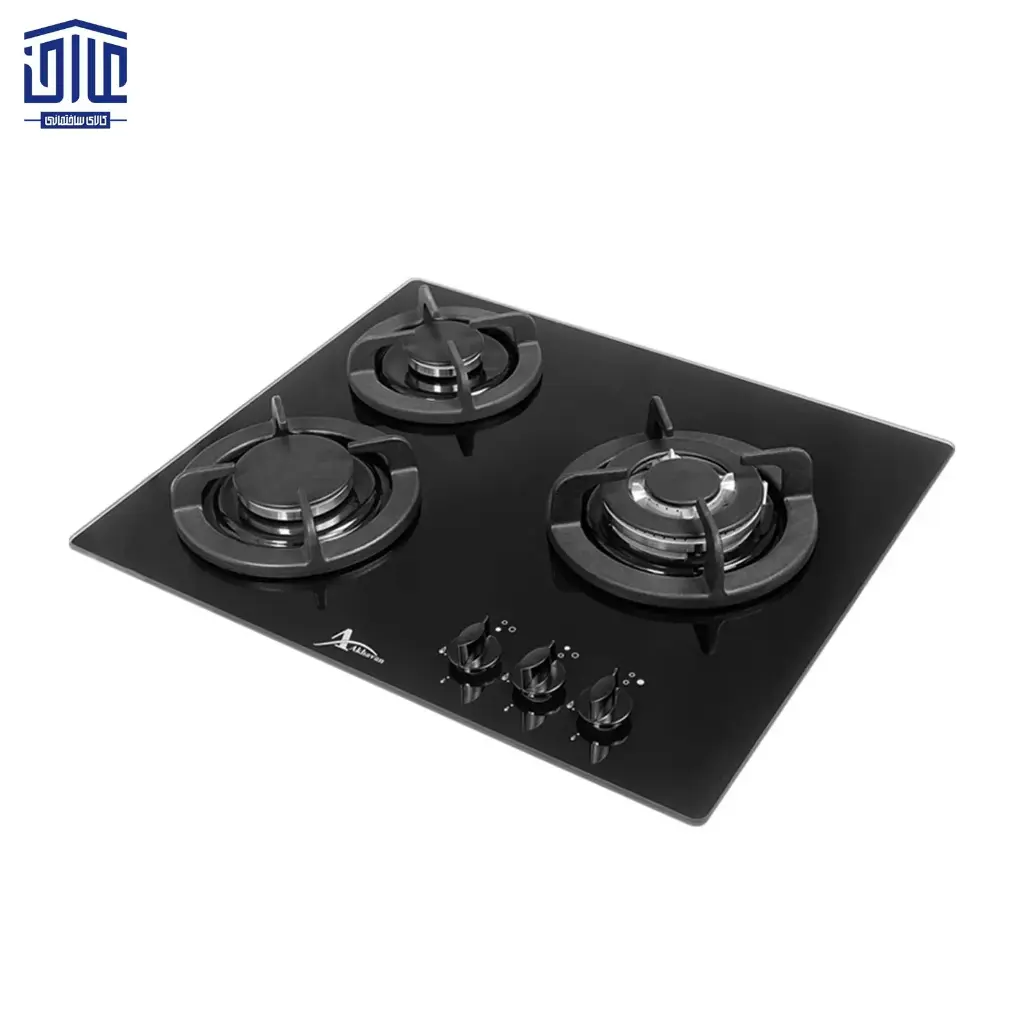 Gi110 گاز شیشه 3 شعله اخوان