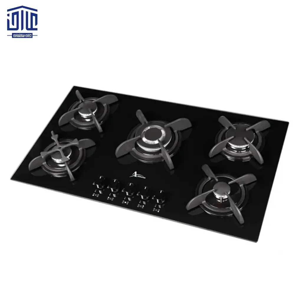 Gi144 NP گاز شیشه ای 5 شعله اخوان