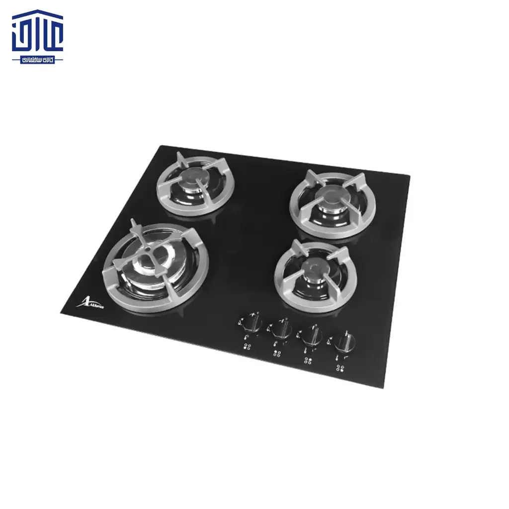 Gi146 گاز شیشه 4 شعله اخوان