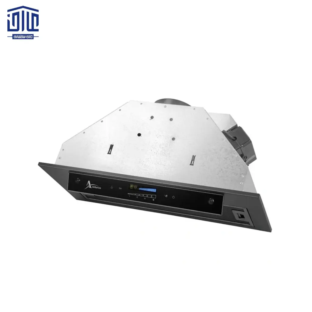 هود مخفی شیشه مشکی H216 اخوان