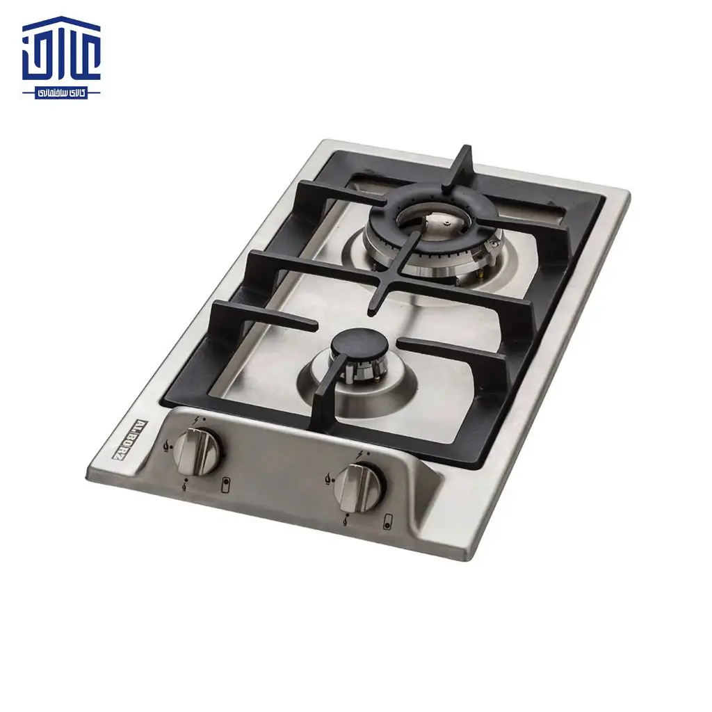 اجاق گاز مدل S2302 دو شعله استیل البرز، استیل