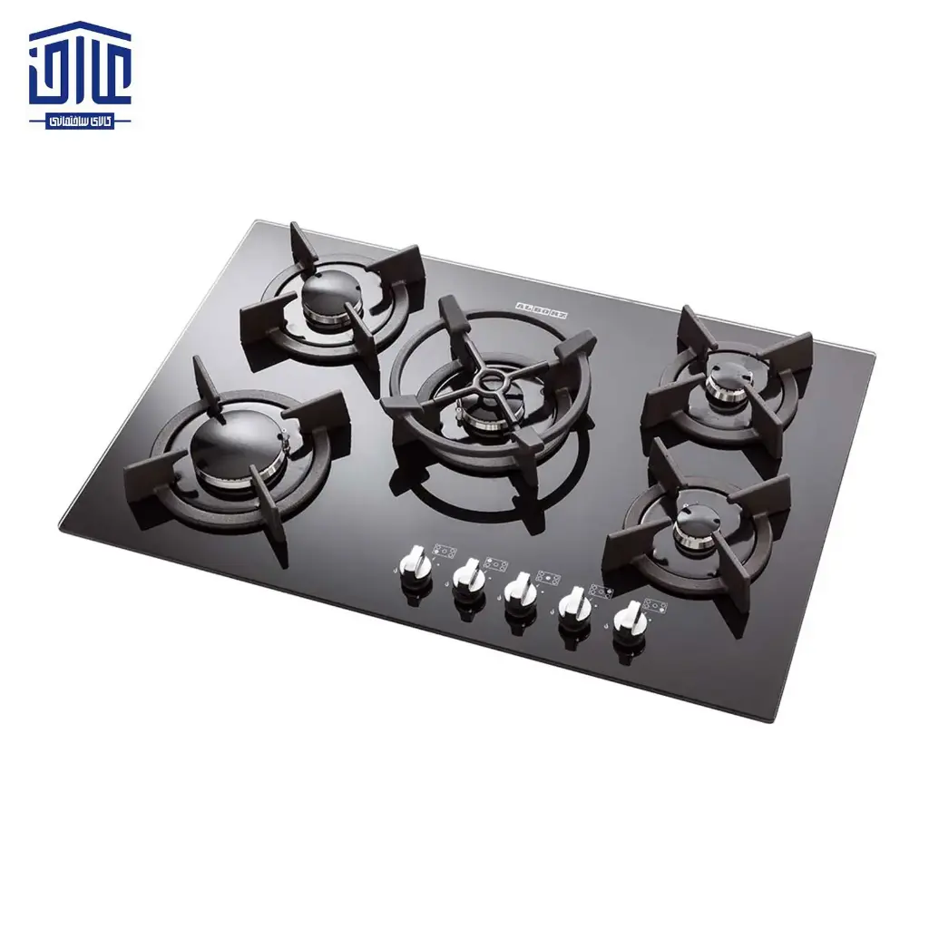 اجاق 5 شعله شیشه ای البرز G5703