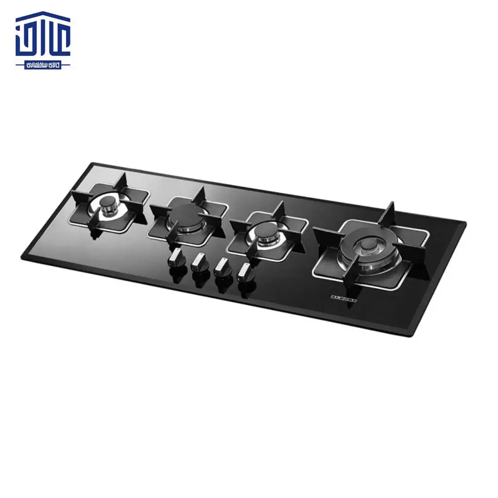 اجاق گاز 4 شعله شیشه G4101 خطی البرز