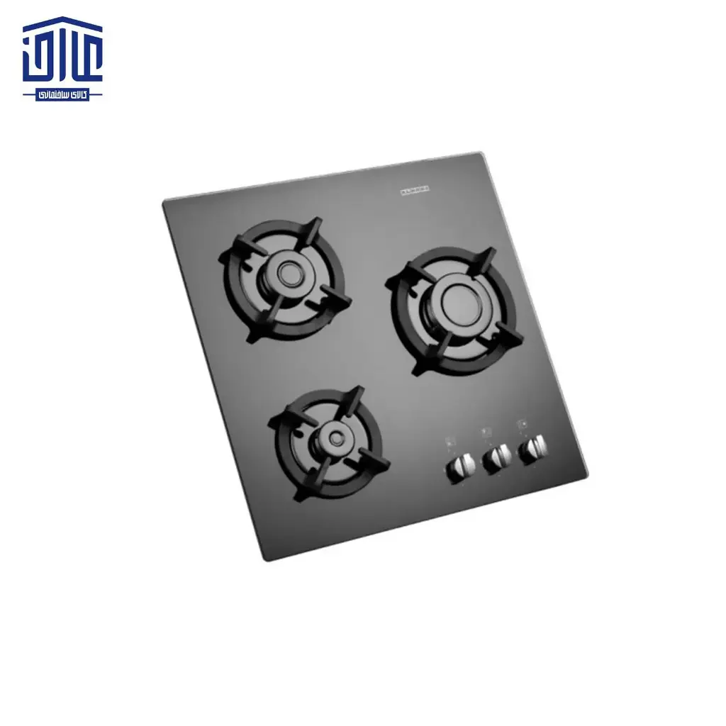 اجاق گاز شیشه ای البرز 3 شعله IG-351