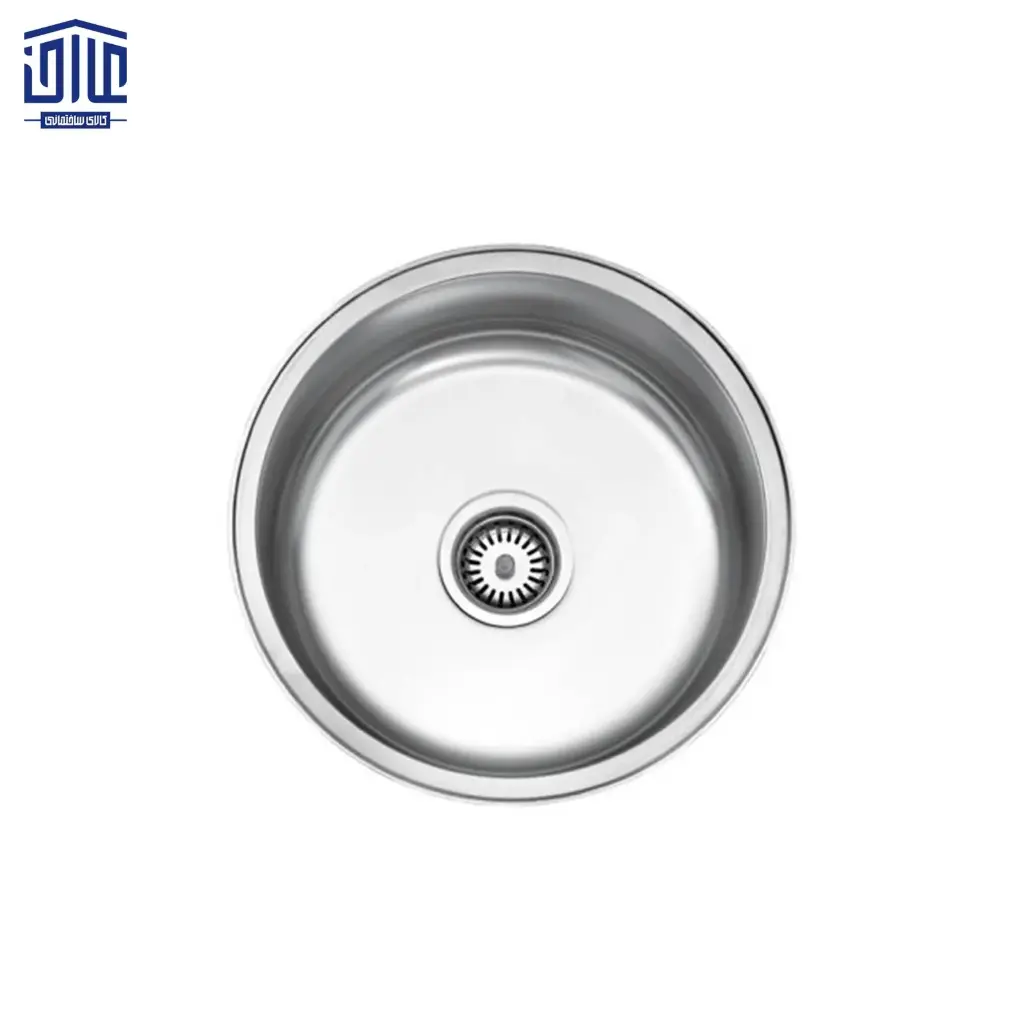 [249005028] سینک ظرفشویی توکار 170 استیل البرز