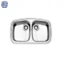 سینک ظرفشویی روکار628x60 استیل البرز