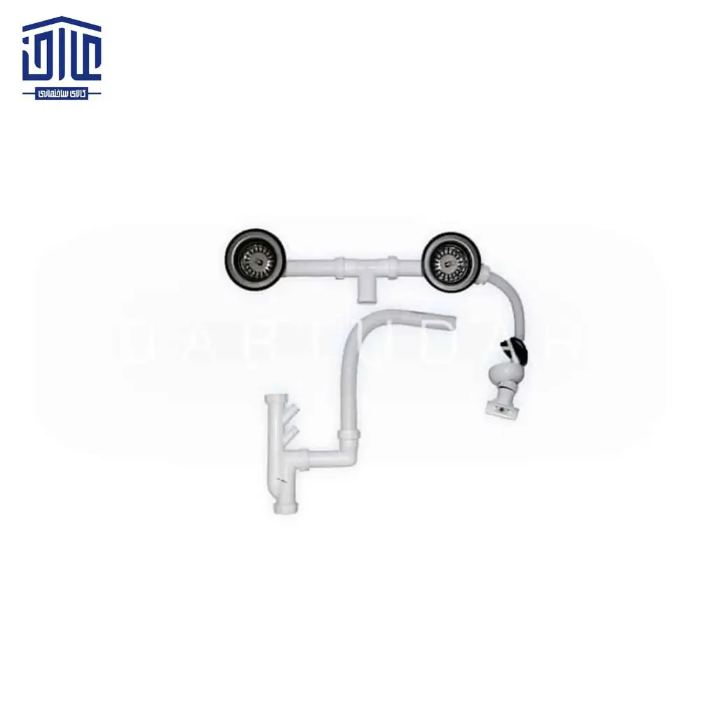 سیفون سینک 165 البرز بزرگ سوراخ 90