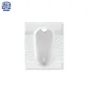 توالت اریکا تخت (Flat) چینی کرد