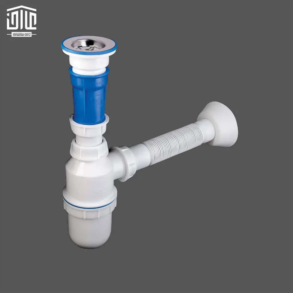 سیفون ظرفشویی باسوسک استاپ دوریکا