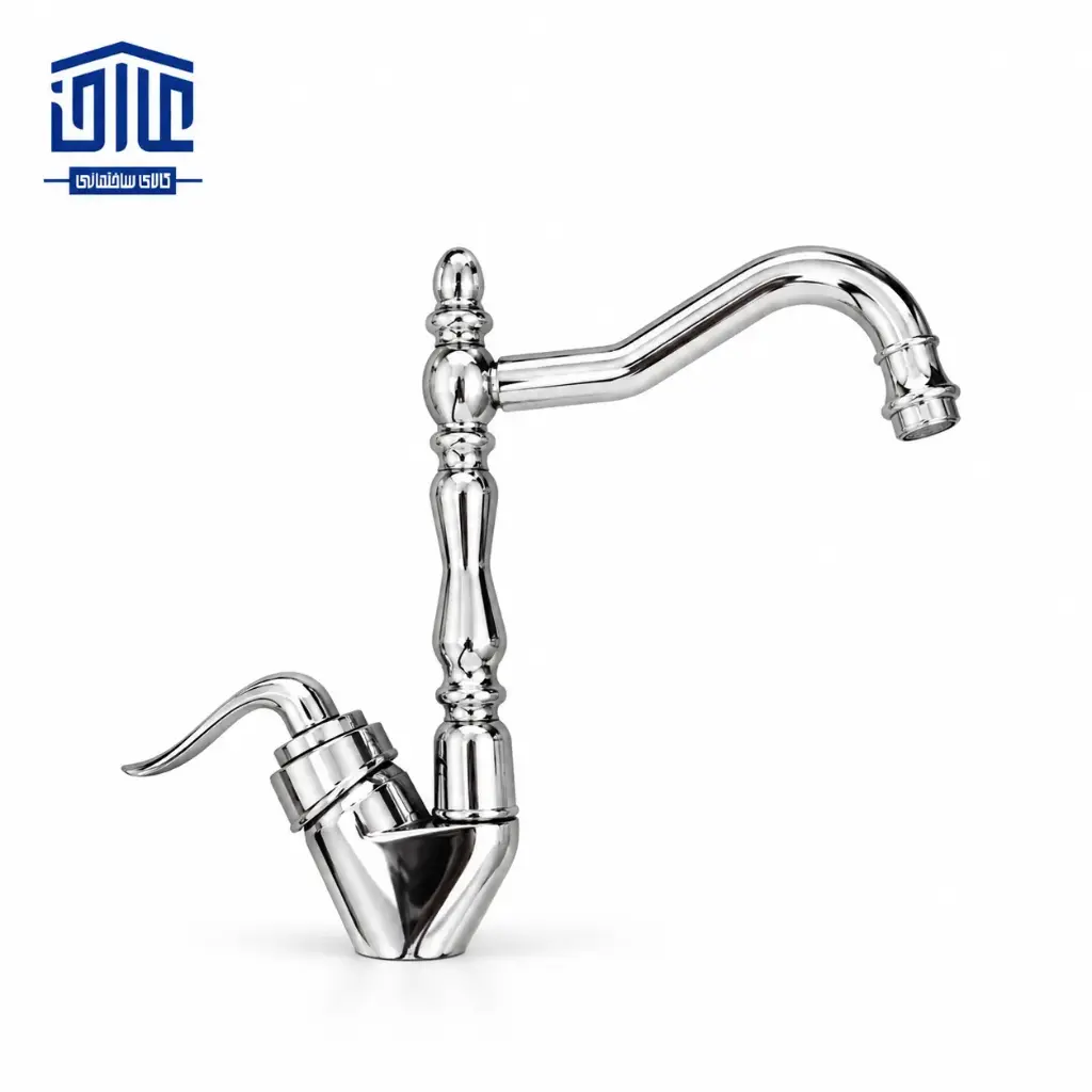 [178032004] اسمارت کروم شیر سینک راشین