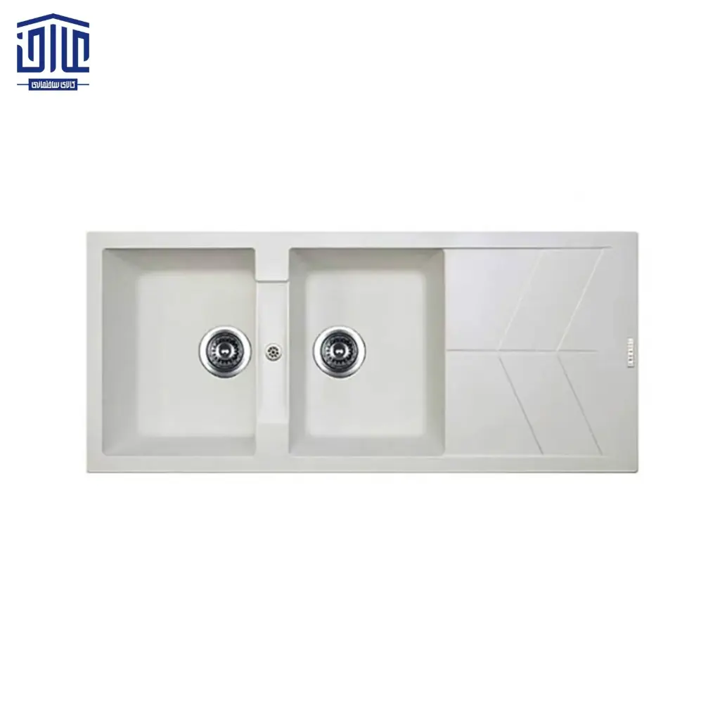 [168015010] سینک گرانیتی کن (SNOVA) جاز سفید