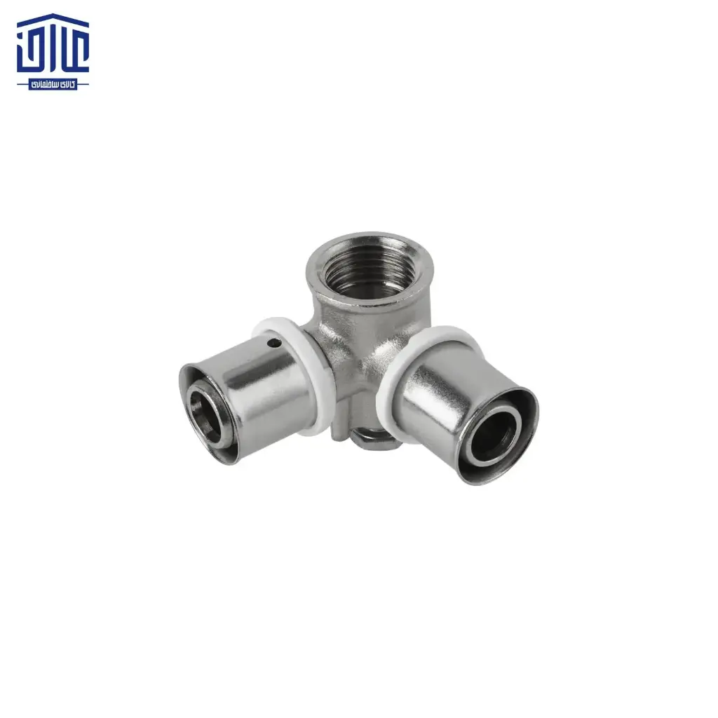 [855162642] 21510AN16x1.2 سه راه 90دیواری