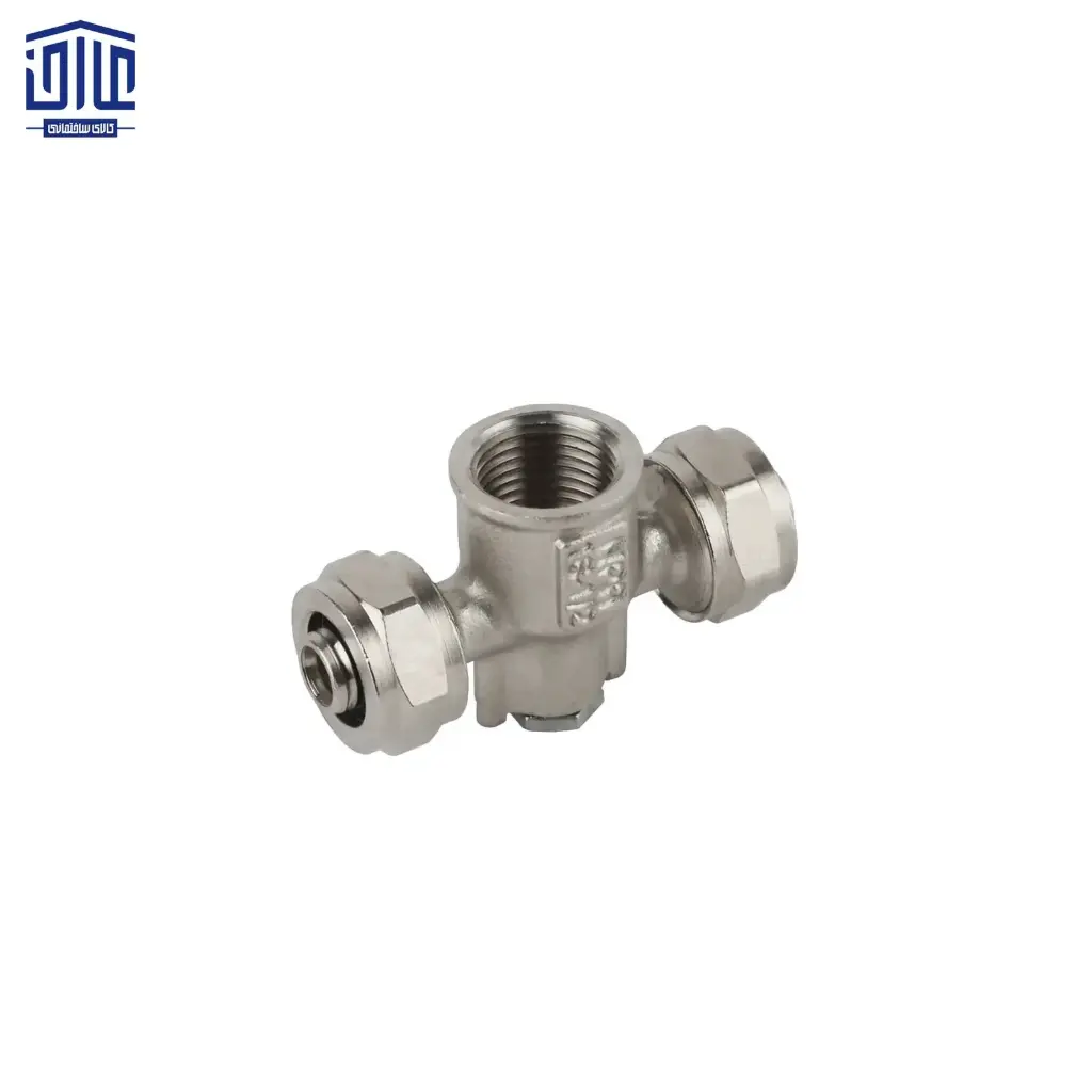 61514 سه راهی 90دیواری کوپلی 20x1.2نیو