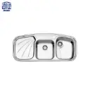 سینک ظرفشویی توکار 614 استیل البرز