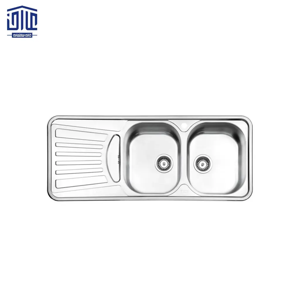 سینک ظرفشویی توکار 725 استیل البرز