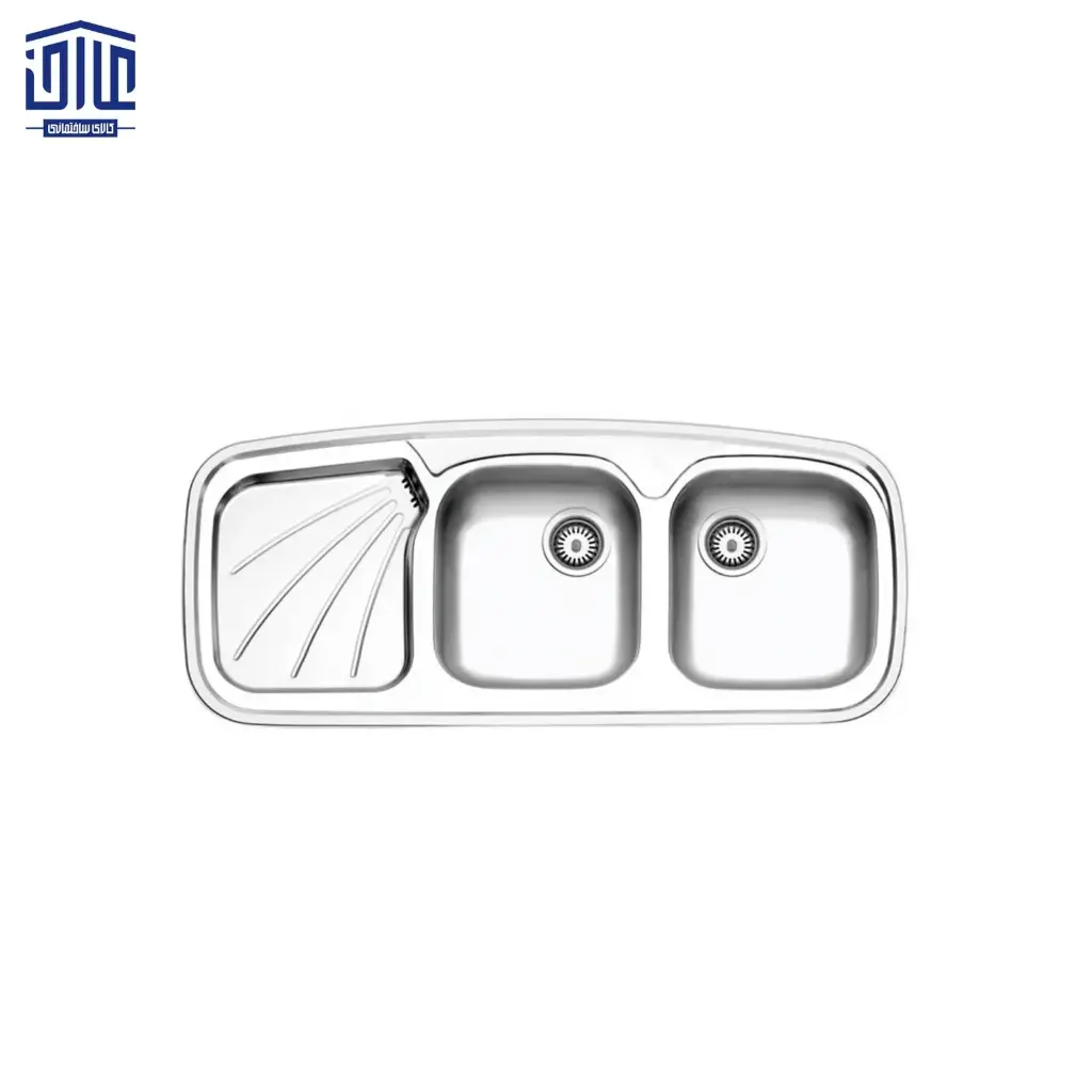 [249004111] سینک 50×270 روکار  البرز درجه 2 (لگن راست)
