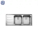 سینک ظرفشویی توکار 764 استیل البرز