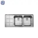 سینک ظرفشویی توکار 761 استیل البرز