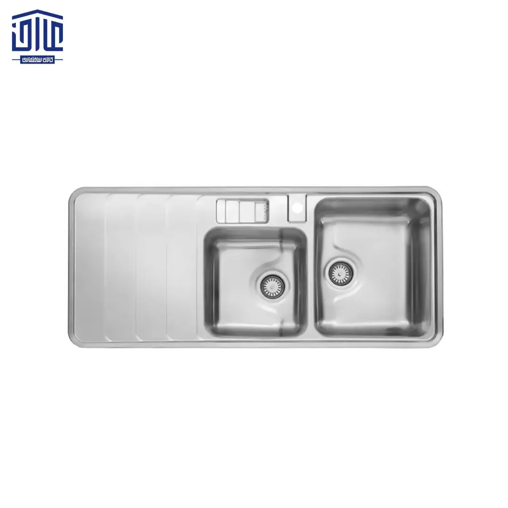 سینک ظرفشویی توکار 816 استیل البرز