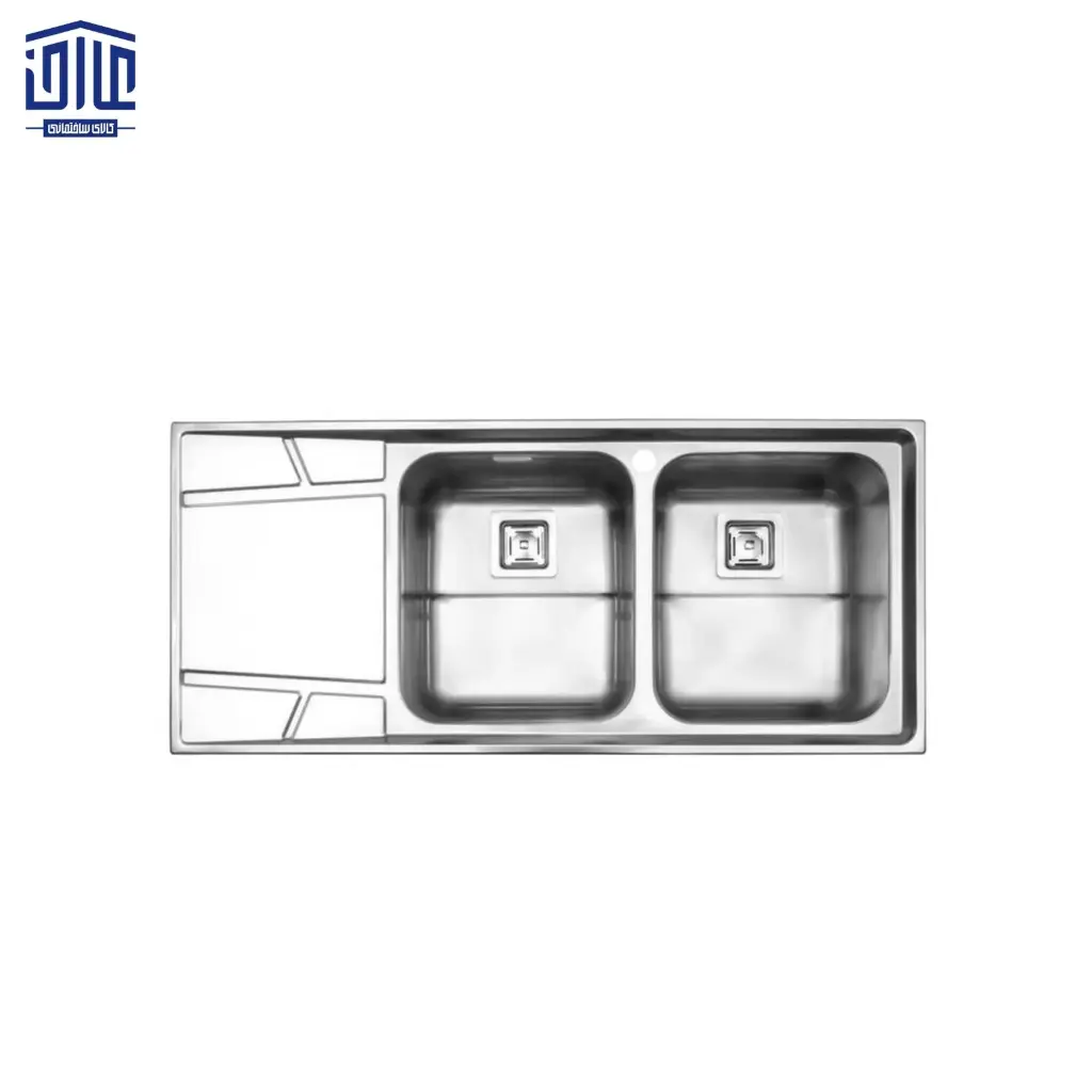 سینک ظرفشویی توکار 738 استیل البرز