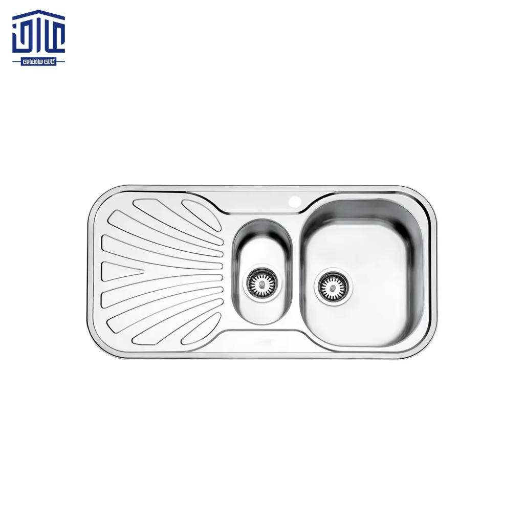 [249005001] سینک ظرفشویی توکار 510 استیل البرز (لگن راست)