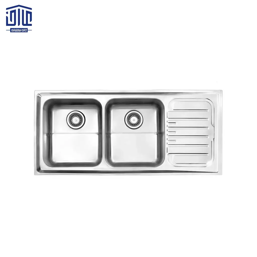 سینک ظرفشویی توکار 733 استیل البرز