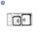 سینک ظرفشویی توکار 813 استیل البرز باجامایع