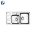 سینک ظرفشویی 812x60 استیل البرز با جامایع