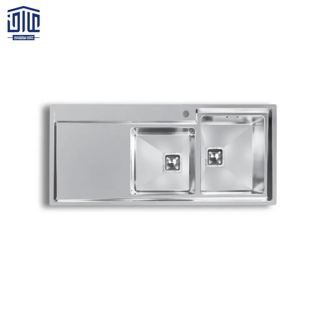 سینک 120x50 توکار 601S اخوان