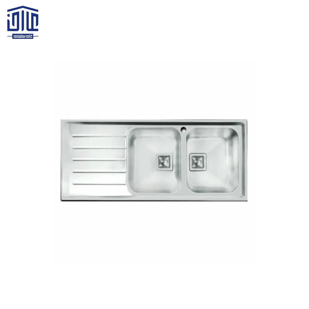 سینک 50×120 توکار 506S اخوان