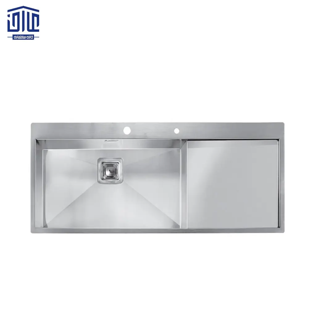 سینک باکسی تک لگنه توکار 50*120 کد 359 اخوان