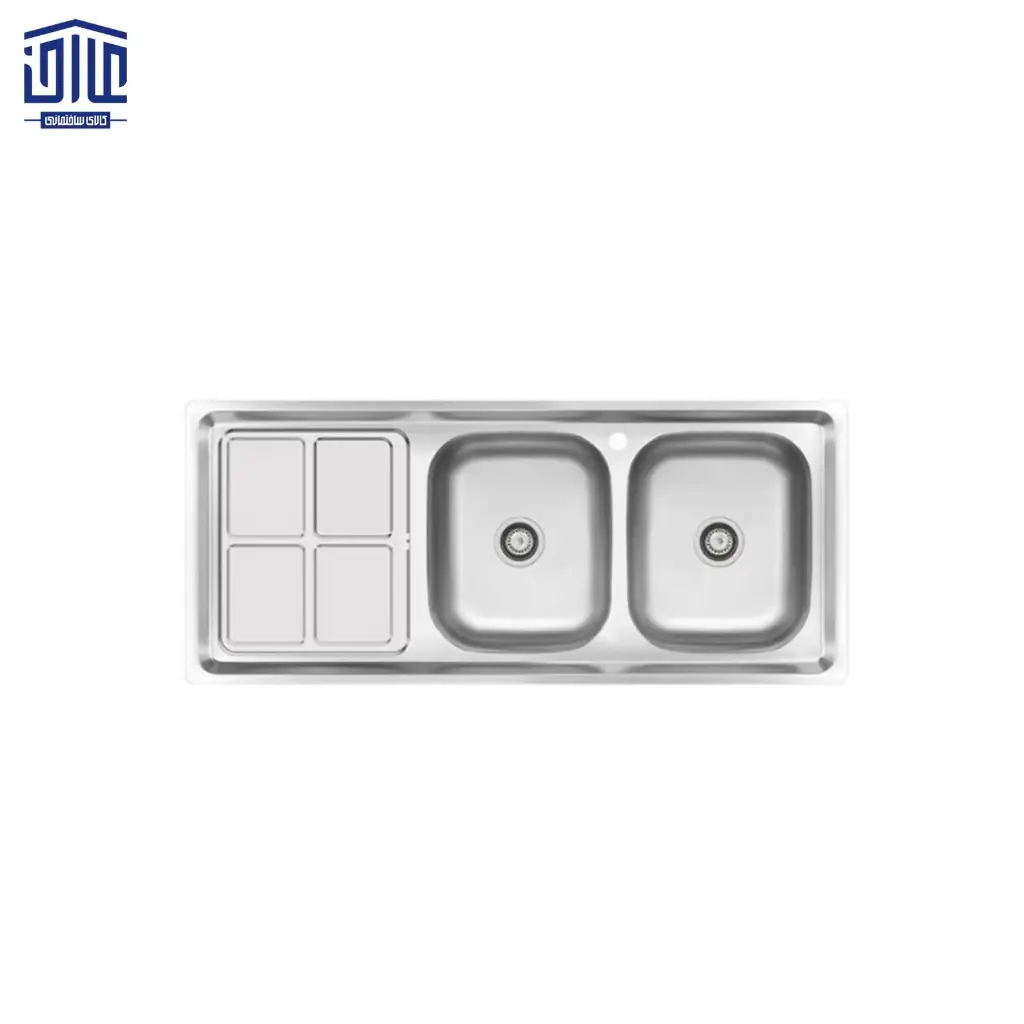 [168016004] سینک 120x50نیمه چپ  438 کن (لگن راست)